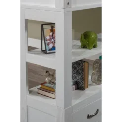 Twin Highlands Loft Bed With Desk, Chair And Hanging Nightstand White - Hillsdale Furniture 14 Twin Highlands Loft Bed With Desk, Chair And Hanging Nightstand White - Hillsdale Furniture -Children Furniture Store GUEST 9689f10e 99f7 4d93 a0bc 435d58391f3e