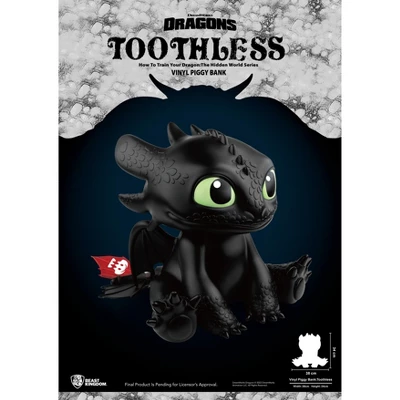 Universal How To Train Your Dragon Serier Vinyl Piggy Bank :Toothless (Piggy Bank) 3 Universal How To Train Your Dragon Serier Vinyl Piggy Bank :Toothless (Piggy Bank)