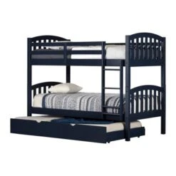 Asten Bunk Beds With Trundle Blue - South Shore 25 Asten Bunk Beds With Trundle Blue - South Shore -Children Furniture Store GUEST 9986492b 1e4c 4b16 9e6f 5bee067c858a