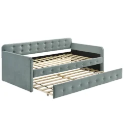Twin Elyria Contemporary Tufted Daybed - MiBasics 21 Twin Elyria Contemporary Tufted Daybed - MiBasics -Children Furniture Store GUEST 99b266a5 7ff5 426d 8b6c a7fa162ee881