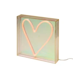 Teen Iridescent Heart Acrylic Box Novelty Table Lamp Pink - West & Arrow 7 Teen Iridescent Heart Acrylic Box Novelty Table Lamp Pink - West & Arrow -Children Furniture Store GUEST 99fa80ef ff4b 44fd b996 92afcb093663