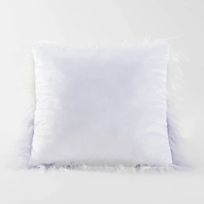 Teen Luxe Ombre Long Hair Throw Pillow White/Purple - Makers Collective 3 Teen Luxe Ombre Long Hair Throw Pillow White/Purple - Makers Collective