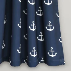 52"x63" Anchor Room Darkening Window Curtain Panels Navy - Lush Décor 8 52"x63" Anchor Room Darkening Window Curtain Panels Navy - Lush Décor -Children Furniture Store GUEST 9acbed53 8e4d 4793 bb61 1f4801a8b755