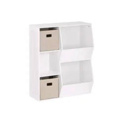 3pc Kids' Floor Cabinet With 2 Bins Set - RiverRidge Home 22 3pc Kids' Floor Cabinet With 2 Bins Set - RiverRidge Home -Children Furniture Store GUEST 9c56e74c ec76 41bc 81f0 bb4496819535