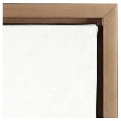 Succulents Framed Canvas Art Gold (24"x18") - Uniek 4 Succulents Framed Canvas Art Gold (24"x18") - Uniek - Image 2