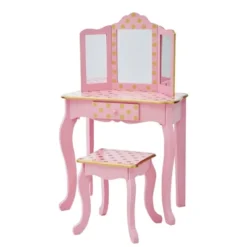 Fashion Polka Dot Gisele Play Vanity Set - Teamson Kids 27 Fashion Polka Dot Gisele Play Vanity Set - Teamson Kids -Children Furniture Store GUEST 9d7b100b 62f6 4f22 8063 8864f7d688bb