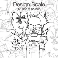 Star Wars Saga Line Sketches Peel And Stick Wallpaper Gray - RoomMates 15 Star Wars Saga Line Sketches Peel And Stick Wallpaper Gray - RoomMates -Children Furniture Store GUEST 9dcaae19 9df5 4dd5 ab09 6ff46948f94e