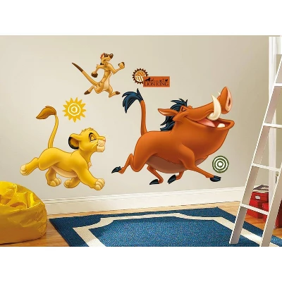 Roommates The Lion King Peel And Stick Giant Wall Decal 4 Roommates The Lion King Peel And Stick Giant Wall Decal - Image 2