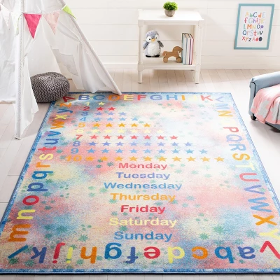 Kids Playhouse KPH251 Power Loomed Area Rug - Safavieh 3 Kids Playhouse KPH251 Power Loomed Area Rug - Safavieh