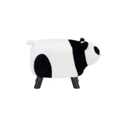 Ming Ming Panda Bear Stool White/Black - Powell -Children Furniture Store GUEST a162e681 273c 4e09 9a4b ef2096db3808