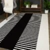 Mathilde Stripe Kids' Area Rug Black - Balta Rugs 1 Mathilde Stripe Kids' Area Rug Black - Balta Rugs -Children Furniture Store GUEST a57b4293 4200 411c addf a2bc854ff6b8