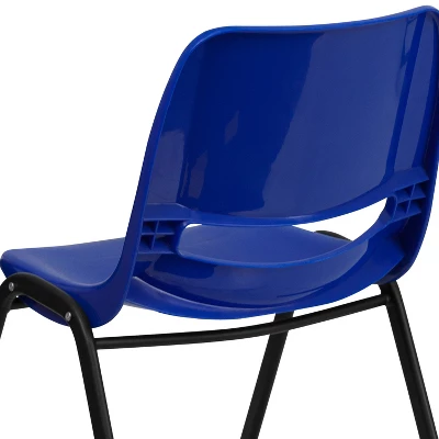 Emma And Oliver Ergonomic Kid's Shell Stack Chair - 12" Seat Daycare Home School 9 Emma And Oliver Ergonomic Kid's Shell Stack Chair - 12" Seat Daycare Home School - Image 7