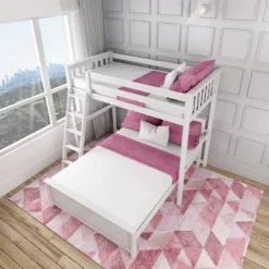 Max & Lily L-Shaped Twin Over Full Bunk Bed 11 Max & Lily L-Shaped Twin Over Full Bunk Bed -Children Furniture Store GUEST a72cddec e0fa 4185 8533 88a61d951d95