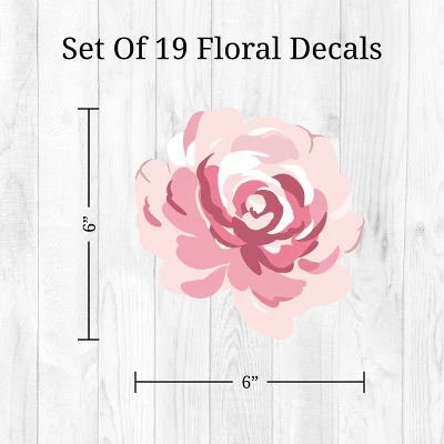 Pastel Floral Wall Decor - Decalcomania 7 Pastel Floral Wall Decor - Decalcomania - Image 5