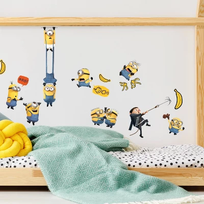 Minions 2 Peel And Stick Wall Decals - RoomMates 6 Minions 2 Peel And Stick Wall Decals - RoomMates - Image 4