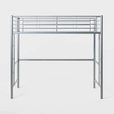 Twin Size Metal Platform Loft Bed - Saracina Home 4 Twin Size Metal Platform Loft Bed - Saracina Home - Image 2
