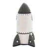 Bank Roger Rocket Bank - One Bank 9 Inches - Space - 3577Gb - Ceramic - Off-White -Children Furniture Store GUEST ada409b0 14a4 4c02 84a2 83a113c47645