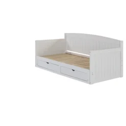 King Harmony Daybed With Conversion White - Alaterre Furniture 25 King Harmony Daybed With Conversion White - Alaterre Furniture -Children Furniture Store GUEST ae3bdfb9 cbc5 48f1 a072 3ae4810d69d1