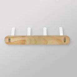 Metal And Wood Hanging Kids' Wall Hooks White - Pillowfort™ 9 Metal And Wood Hanging Kids' Wall Hooks White - Pillowfort™ -Children Furniture Store GUEST aed7a8b1 ab9c 4cdf 876a e71da6f63d0f