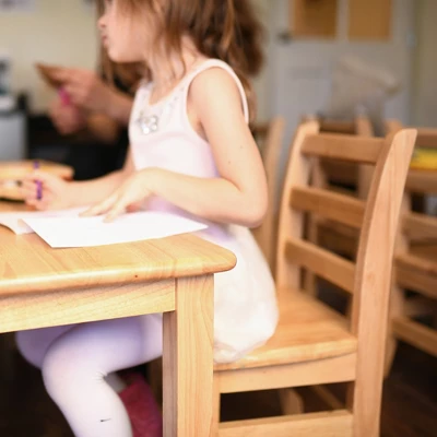 ECR4Kids Three Rung Ladderback Chair, Classroom Seating, Natural, 2-Pack 11 ECR4Kids Three Rung Ladderback Chair, Classroom Seating, Natural, 2-Pack - Image 9