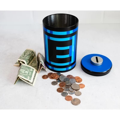 Toynk Mega Man Classic Energy Tank Coin Bank Storage Tin | Toynk Exclusive 3 Toynk Mega Man Classic Energy Tank Coin Bank Storage Tin | Toynk Exclusive