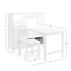 Martha Stewart Living And Learning Kids' Media System With Desk Extension -Children Furniture Store GUEST af6a8084 ccdd 4f29 80dd 35fc1bd5c542