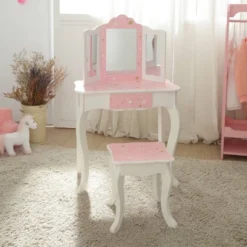 Fashion Twinkle Star Gisele Play Vanity Set Pink/White - Teamson Kids 22 Fashion Twinkle Star Gisele Play Vanity Set Pink/White - Teamson Kids -Children Furniture Store GUEST b0d417e6 25d8 464c a394 7bd914ebaf1c