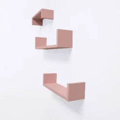 Set Of 3 Picture Ledge Shelf For Kids' Room Pink - InPlace 15 Set Of 3 Picture Ledge Shelf For Kids' Room Pink - InPlace -Children Furniture Store GUEST b1856866 204c 429f 8c01 a5db5ef59c0a