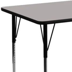 Flash Furniture 24''W X 60''L Rectangular HP Laminate Activity Table - Standard Height Adjustable Legs -Children Furniture Store GUEST b420e533 db0e 45ed acba 7f781ee4d019 1
