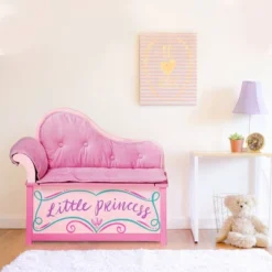 Princess Chaise Lounge With Storage - WildKin -Children Furniture Store GUEST b48c1fd1 23e1 47a2 87e6 38a453213d27
