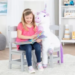 Melissa & Doug Wooden Chair Pair - Gray 13 Melissa & Doug Wooden Chair Pair - Gray -Children Furniture Store GUEST b594f543 c6f7 446a ab72 0c9611732045