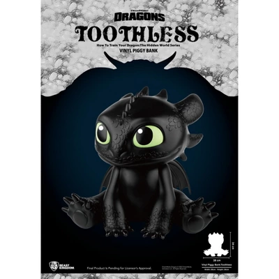 Universal How To Train Your Dragon Serier Vinyl Piggy Bank :Toothless (Piggy Bank) 4 Universal How To Train Your Dragon Serier Vinyl Piggy Bank :Toothless (Piggy Bank) - Image 2