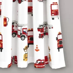 52"x84" Make A Wish Fire Truck Window Curtain Panels Set - Lush Décor 11 52"x84" Make A Wish Fire Truck Window Curtain Panels Set - Lush Décor -Children Furniture Store GUEST b62442fa d065 4c82 b687 f352c8f9137e