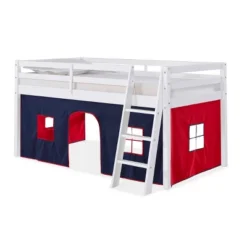 Twin Roxy Junior Loft With Tent - Alaterre Furniture 9 Twin Roxy Junior Loft With Tent - Alaterre Furniture -Children Furniture Store GUEST b88a4c99 a696 4da3 8513 6c0fbcac599c