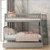 Twin Over Full Bunk Bed With Trundle Bed And Staircase-ModernLuxe 2 Twin Over Full Bunk Bed With Trundle Bed And Staircase-ModernLuxe -Children Furniture Store GUEST b8b61216 ac47 46d8 8c2c a010efbdde88
