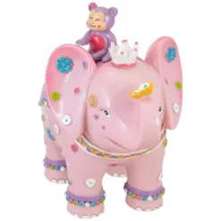 Northlight 5.75" Children's Pink Elephant With Monkey Coin Bank 7 Northlight 5.75" Children's Pink Elephant With Monkey Coin Bank -Children Furniture Store GUEST b9798a94 b0b3 493b 8544 f157af7e9328