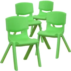Emma And Oliver 4 Pack Plastic Stack School Chair With 12" Seat Height - Kids Chair 29 Emma And Oliver 4 Pack Plastic Stack School Chair With 12" Seat Height - Kids Chair -Children Furniture Store GUEST b9ab7c64 36fb 459d aaa7 6636f73a2cf4 1