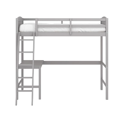 Twin Alexis Wood Arch Loft Bed With Desk - Hillsdale Furniture 6 Twin Alexis Wood Arch Loft Bed With Desk - Hillsdale Furniture - Image 4