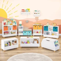 Kids' Catch-All Storage Bench White - RiverRidge Home 16 Kids' Catch-All Storage Bench White - RiverRidge Home -Children Furniture Store GUEST beb34830 1b1f 4f50 9585 c98390a1b91d