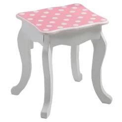 Polka Dot Fashion Prints Vanity Table & Stool Set Pink - Teamson Kids 12 Polka Dot Fashion Prints Vanity Table & Stool Set Pink - Teamson Kids -Children Furniture Store GUEST bec6bb26 3e7f 4cf6 926c 5346cfb0e3a8