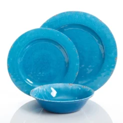 Gibson Studio California Mauna 12 Piece Assorted Crackle Decal Melamine Dinnerware Set 22 Gibson Studio California Mauna 12 Piece Assorted Crackle Decal Melamine Dinnerware Set -Children Furniture Store GUEST bed775b4 7689 40e9 a700 d39c67daf457