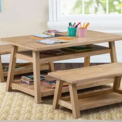 ECR4Kids Sit N' Stash Rectangular Table, Classroom Storage, Natural 7 ECR4Kids Sit N' Stash Rectangular Table, Classroom Storage, Natural -Children Furniture Store GUEST bf107c80 0a2e 46bd a966 bd3513ca9dee