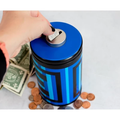 Toynk Mega Man Classic Energy Tank Coin Bank Storage Tin | Toynk Exclusive 4 Toynk Mega Man Classic Energy Tank Coin Bank Storage Tin | Toynk Exclusive - Image 2
