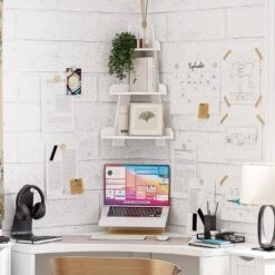 Kids' Corner Ladder Wall Shelf White - RiverRidge Home 16 Kids' Corner Ladder Wall Shelf White - RiverRidge Home -Children Furniture Store GUEST bf8ef306 3a5d 43d3 bf13 31ee86bc1a99