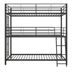Triple Twin Zeke Metal Bunk Bed - Room & Joy 19 Triple Twin Zeke Metal Bunk Bed - Room & Joy -Children Furniture Store GUEST c08e5461 22ac 4e19 a5e8 54f06d29f7c0
