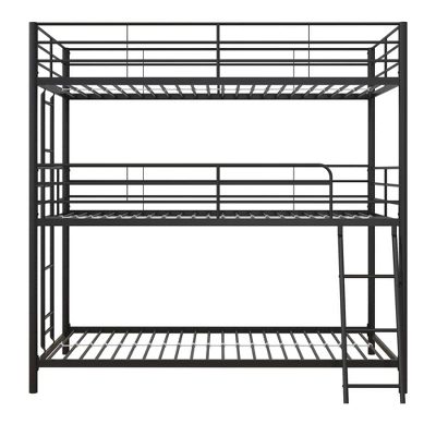 Triple Twin Zeke Metal Bunk Bed - Room & Joy 7 Triple Twin Zeke Metal Bunk Bed - Room & Joy - Image 5
