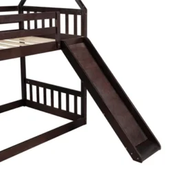 Twin Over Twin Bunk Bed In House Shape With Slide And Storage Staircase-ModernLuxe 19 Twin Over Twin Bunk Bed In House Shape With Slide And Storage Staircase-ModernLuxe -Children Furniture Store GUEST c0d2196a c1e3 4a69 ae1b e5be9a32e5d0