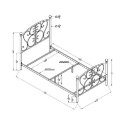 HOMES: Inside + Out Twin Allen Kids' Metal Bed - IoHOMES 9 HOMES: Inside + Out Twin Allen Kids' Metal Bed - IoHOMES -Children Furniture Store GUEST c1a509e4 c099 4d4d 9c0c 09cc46e35f00