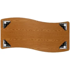 Flash Furniture 26"W X 60"L Rectangle Wave Flexible Collaborative Thermal Laminate Activity Table - Height Adjustable Short Legs 18 Flash Furniture 26"W X 60"L Rectangle Wave Flexible Collaborative Thermal Laminate Activity Table - Height Adjustable Short Legs -Children Furniture Store GUEST c1a90ce1 c2cf 47c2 b2fc f29111c4537b