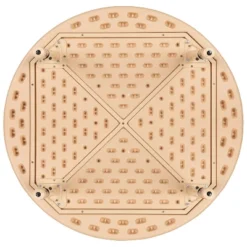 Emma And Oliver 45" Round Natural Plastic Height Adjustable Activity Table - School Table For 4 -Children Furniture Store GUEST c2cf2a27 c639 4f90 a803 4fb646ad6b53